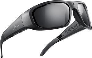 32GB Camera Glasses,24M Resolution H.265 1080P Smart Glasses with UV400 Sunglasses Lens for Outdoor Sport,Unisex
