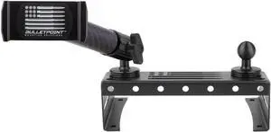 Metal Dash Mount Phone Holder Compatible with 2015-2020 Ford F150 & 2017-2022 F250/F350 Super Duty - Dual 20mm Ball Dash F150 Phone Mount (13th Generation)