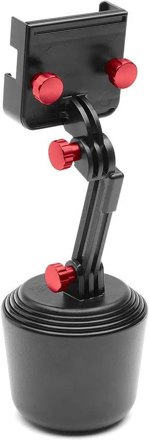 WeatherTech CupFone Two View with Extension, Cell Phone Holder for Car, Phone Mount - Universal Cup Holder Fit