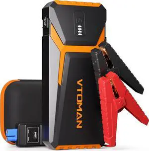 V10 Jump Starter, 3500A Portable Car Starter (9.5L Gas,7.5L Diesel Engine) 12V Lithium Jump Box, Auto Battery Booster Power Pack, Car Battery Charger Jumper With Type C Quick Charge, Led Lights