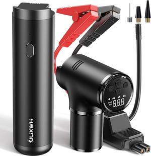 Jump Starter, [ 3-in-1 ] 4000A Car Battery Jump Starter, 150PSI Air Compressor with 20000mAh Power Bank, 12V Battery Pack, Lithium Jump Box for 10.0L Gas and 10.0L Diesel Engines