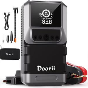 Q13 Jump Starter with Air Compressor, 4000A 150PSI Car Battery Starter (10.0L Gas/8.0L Diesel) with Digital Tire Inflator, 12V Lithium Car Battery Booster Jump Box Air Pump