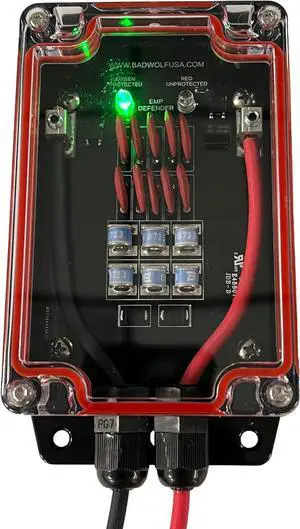 EMP Defender 12V Vehicle Surge Protector with 250kA Surge Current Rating 12VEMP250KA