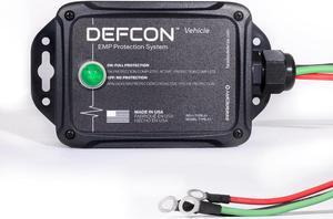 Faraday Defense DEFCON Vehicle - EMP Protection 12 Volt DC for Auto and Truck, Protection for Lightning, CME, Solar Flare, and Surge Protection