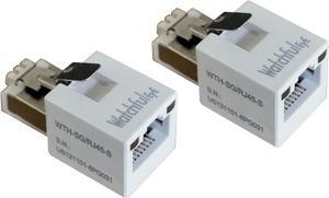 WatchfulEyE WTH-SG/RJ45-S x10pcs Direct in Line Plug-in Ethernet Surge Protector