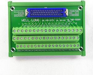 MR-50M MR-50RMD2+ DIN Rail Mount Interface Module Male Header Breakout Board,I/O Terminal Block, Connector.