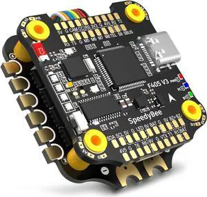 F405 V3 Flight Controller Stack:30x30 Bluetooth Stack with 4in1 50A ESC Board,Wireless Betaflight Configuration,Blackbox,Barometer for DJI O3 Air Unit FPV   By DT