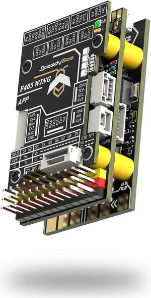 Speedybee F405 Wing Flight Controller: Support INAV Ardupilot APP Wireless Configuration 11 PWM Solder-free Multilayer FC PDB Board for RC FPV Plane Airplane VTOL Fixed-wing Tiltrotor Drone
