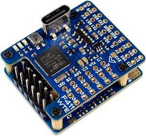 SoloGood Matek Systems F411-WTE F4 Flight Controller 100MHz STM32F411CEU6 Built-in OSD 2-6S for RC FPV Plane Airplane VTOL Fixed-Wing DIY Accessories Parts