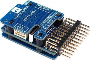 G474-HELI RC Helicopter Flybarless Flight Controller 2-6S Lipo STM32G474/ICM42688P/SPL06L/2x BEC/Rotorflight Firmware   By DT
