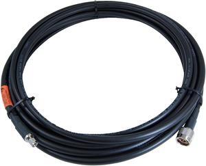 400 Flex Cable Assembly - SMA Male to N Male - 50 Feet for 4G/LTE/5G Modems and Routers to External Antenna
