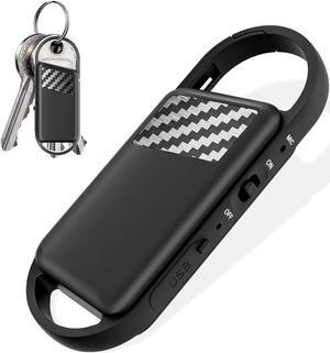 64GB Digital Voice Recorder with Playback - 750Hours Voice Activated Recorder for Lectures Meetings - Portable Mini Tape Recorder Small Recording Device with MP3 Music Player and USB Flash Drives