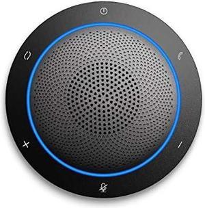 Bluetooth Conference Speakerphone Wireless Microphone and Speaker for Mobile Phone and Computer, USB Office Speakerphone for Skype, Zoom