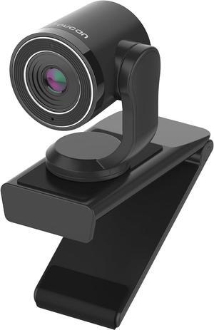 360-Degree Video Conference Camera, 1080p HD Webcam with 4 Noise Reduction Mics, Speaker, AI Tracking, Works with Zoom,Google Voice,Microsoft Teams and More,for PC/Laptop/MacBook/Tablet