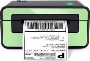 Thermal Label Printer, 4x6 Shippping Label Printer for Shipping Packages, Commercial Thermal Label Maker, Compatible with , Ebay, Etsy, Shopify, etc, Support Windows and Mac (Gray) Count