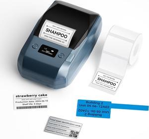 M2 2Inch Thermal Transfer Label Maker,300DPI Bluetooth Label Printer, Label Maker Machine for Home, Office, Small Business, School, Outdoor,Cable, Food Storage, Support Smartphone & PC