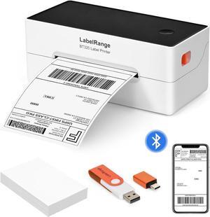 Label Printer, Bluetooth Thermal Shipping Label Printer, 4x6 Thermal Printer Compatible with Android, iOS, Windows, , eBay, Shopify, Etsy, USPS, Pirate Ship, Shippo