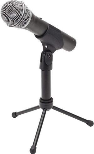 Technologies Q2U USB/XLR Dynamic Microphone Recording and Podcasting Pack (Includes Mic Clip, Desktop Stand, Windscreen and Cables), Silver
