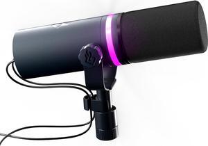 USB Microphone for PC | Podcast and Streaming Mic for Computer | Gaming Mic for Twitch | Dynamic Mic (Dark)"