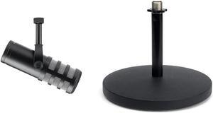 Q9x Dynamic Broadcast Mic for Podcasting, Streaming and Studio Recording Black