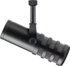 Samson Q9x Dynamic Broadcast Mic for Podcasting, Streaming and Studio Recording Black