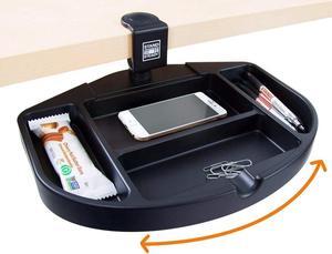 Original Desk Potato - Clamp-On Swivel Pencil Drawer and Desk Organizer | Unique Desk Organizer Provides Under Desk Storage for Pens, Pencils, Paper Clips & More! (Clamp-on Desk Drawer)