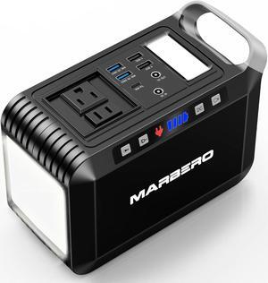 111Wh Portable Power Station with AC Outlet, 120W Camping Generator, 30000mAh Battery Pack Power Supply with Solar Energy for Outdoor Camping Hiking RV Home Party Office Emergency