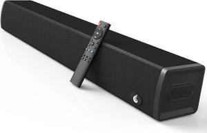 Sound Bars for TV, Bluetooth Soundbar for TV, 24 Inches Small TV Sound Bar, Surround Sound System TV Speakers Soundbar with ARC/Optical/USB/AUX Connection