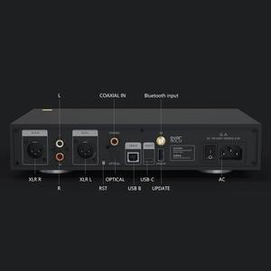 DAC-Z8 DAC&Headphone Amplifier, Digital to Analog Converter MQA Full Decoder ES9038Pro XMOS DSD512 PCM768kHz/32Bit Bluetooth 5.0