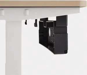 Universal Cable Management Kit - for Office Desk - Desk Cord Organizer - Cable Management & Cord Hider - Wire Management Solution - Powerstrip Sold Separately - Large