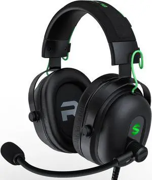Won Multi-System Gaming Headset, Surround Sound, Memory Foam Ear Pads, Durable Aluminum Frame, Noise-Cancelling Mic  PC, PS5/PS4, Xbox Series X|S, Switch, Mobile,Black