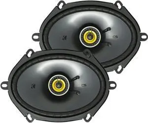 CS Series CSC68 6 x 8 Inch Car Audio System Speaker, Black (2 Pack)