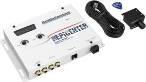 The Epicenter (Color: White) Bass Booster Expander with Remote
