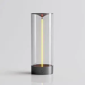 LIGHT Minimalist Desk Lamp Cordless Table Lamps LED Rechargeable Modern Nightstand Lights Dimmable with 3 Levels for Gaming, Home Office, Bedroom, Living Room, Kitchen, Bar, Restaurant
