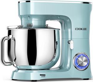 Stand Mixer, 9.5 Qt. 660W 10-Speed Electric Kitchen Mixer with Dishwasher-Safe Dough Hooks, Flat Beaters, Wire Whip &Pouring Shield Attachments for Most Home Cooks, SM-1551, Lavender