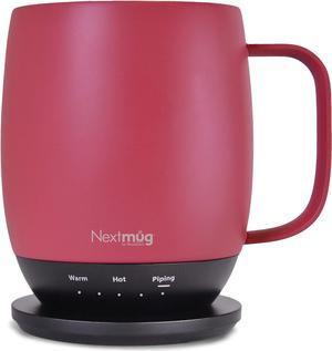 Temperature-Controlled, Self-Heating Coffee Mug (Dusty Rose - 14 oz.)