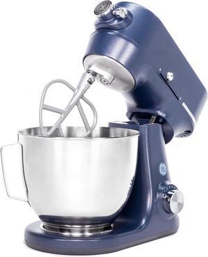 Electric Stand Mixer | 7-Speed, 350-Watt Motor | Includes 5.3-Quart Bowl, Flat Beater, Dough Hook, Wire Whisk &Pouring Shield | Countertop Kitchen Essentials | Granite Gray