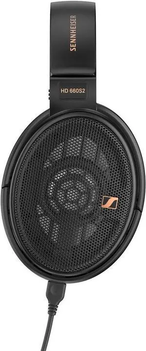 Consumer Audio HD 660S2 - Wired Audiophile Stereo Headphones with Deep Sub Bass, Optimized Surround, Transducer Airflow, Vented Magnet System and Voice Coil  Black