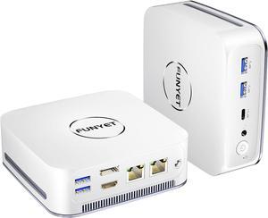 Mini PC Gaming PC, Desktop Computer with  12th Gen Alder Lake N95(up to 3.4GHz), 16GB DDR4 RAM 512GB SSD, Supports 4K Displays, Windows 11 Pro White