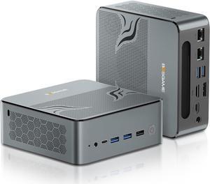 Gaming Mini Pc Ryzen 9 6900HXDual 2.5GbE LAN Windows 11 Pro P3 Mini Computers Equiped Radeon 680M GPU 2400Mhz 32GB DDR5 & 1TB SSD, Wi-Fi 6E, BT5.2, USB 4(40Gbps), Office, Gaming, Meeting