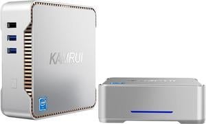 GK3Plus Mini PC with Windows 11,12th Alder Lake N97 (up to 3.6GHz) Micro PC, 8GB RAM 256GB M.2 SSD, 2.5''SSD, Mini Desktop Computer Support 4K UHD/WiFi 5/BT4.2/Gigabit Ethernet for Home/Office