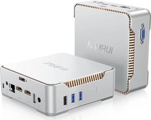 GK3 Plus Mini PC with Windows 11, 16GB RAM 512GB M.2 SSD,12th Alder Lake N97 (up to 3.6GHz) Micro PC, 2.5''SSD, Gigabit Ethernet, 4K UHD, WiFi 5,BT4.2, VESA/Home/Business Mini Desktop Computer