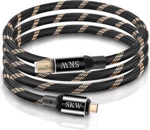 Audiophiles USB Printer Cable Type C/USB C to USB B High Speed DAC Decoder Cable 9.8ft / 3M
