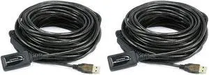 82ft 25M USB 2.0 A Male to A Female Active Extension / Repeater Cable (Kinect & PS3 Move Compatible Extension)