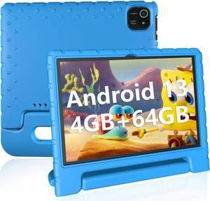 Newest Kids Tablet 202410 inch Tablet for Kids with wifi10.1 IPS HD ScreenCPU Speed up to 1.8GHzRAM 4GB and 64GB StorageToddler Tablet with Protective caseColor Pink
