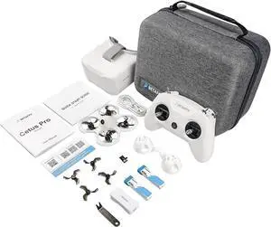 FPV Drone Kit with 3 Flight Modes Altitude Hold Emergency Landing Self Protection Turtle Mode with Radio Transmitter Goggles for FPV Beginners Player-to-Pilot