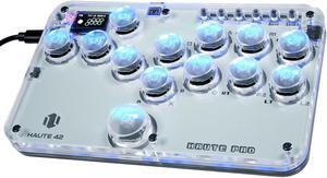 Arcade Stick 13Keys All-Button Gamerfinger with Custom RGB & Turbo Functions,Arcade Controller Street Fight for PC/Ps3/Ps4/Switch/Steam Game Keyboard-Supports Hot Swap & SOCD