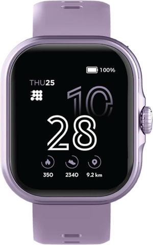 Smartwatch/Fitness Tracker with 1.84" Touch AMOLED Screen, Bluetooth Calling, 60+ Sports, Blood Oxygen, Heart Rate, Stress and Sleep Monitor, Waterproof, Step Counter for Men and Women