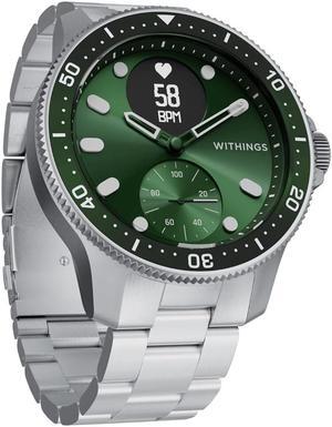 ScanWatch Horizon - Hybrid Smartwatch & Activity Tracker with Connected GPS, Heart Rate Monitor, Sleep Monitor, Smart Notifications, Water Resistant with 30-day Battery Life, Android & iOS