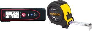 E7100i 200ft Laser Distance Measure with Bluetooth, Black/Red